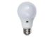 LED GloeiLamp model E27- 9.5W met sensor licht/donker