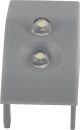 Keukenlkast 2-led armatuur op bat. per set*