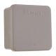 Behuizing IP55 93x93x47mm grijs voor muurmontage