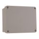 Behuizing IP65 180x145x85mm grijs voor muurmontage