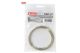 Verzilverddraad 1.0mm 5mtr. Kemo