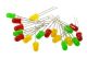 Led's assortiment rood/groen/geel Kemo