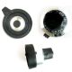KNOP CT56 6.35MM 10SLAG PLASTI