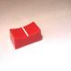 SCHUIFKNOP 19X10 ROOD