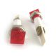 CONTROLE LAMP 12V VIERK. ROOD