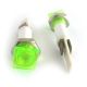 CONTROLE LAMP 12V VIERK. GROEN