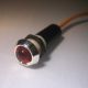 CONTROLE LED ROOD BEVEST.=CHROOM-12v DC Knipper