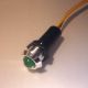 CONTROLE LED GROEN BEVEST.=CHROOM-12v DC knipper