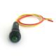 CONTROLE LED GROEN 24V ZWART
