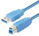 USB 3.0 A verbindingskabel USB B M/M 1mtr*