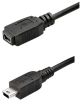 USB2.0 mini-5pin verlengkabel USB-mini 5-pin  M/F 1.2mtr