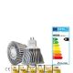 Power LED lamp 12V 1W GU5.3  45°
