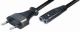 Netsnoer Euro-stekker male >> IEC C7 (