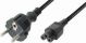 Netsnoer voor laptop Mikey Mouse 5m zwart-C5