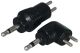 Voeding plug male 2.5 mm