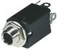 6,3mm Chassisdeel mono gesloten circuit, met behuizing*