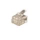 RJ12 Modulair connector  6P6C voor platte kabel Unshielded