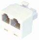 RJ45  splitter 1x male >> 2x female*