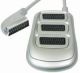 Scart verdeler 1x male >> 3x scart female 0,4m*