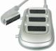 Scart verdeler scart male <<>> 2x scart female 0.4m