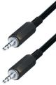 2.5MM Stereo Verbindingkabel male <> male 5 mtr bulk*