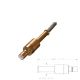 SMB crimp plug female goldplated RG161-174-179-187-188-316