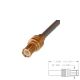 MCX soldeer/crimp plug male RG 179-187 kabel