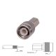 TNC twist-on plug male RG58-142-400 kabel