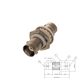 BNC chassisdeel dubbel 2x female 75 ohm