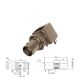 BNC chassisdeel print 50 ohm afgeschermd horizontaal