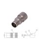 Antenne plug female RG59 kabel