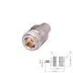 N crimp plug female RG 142-223-400 kabel